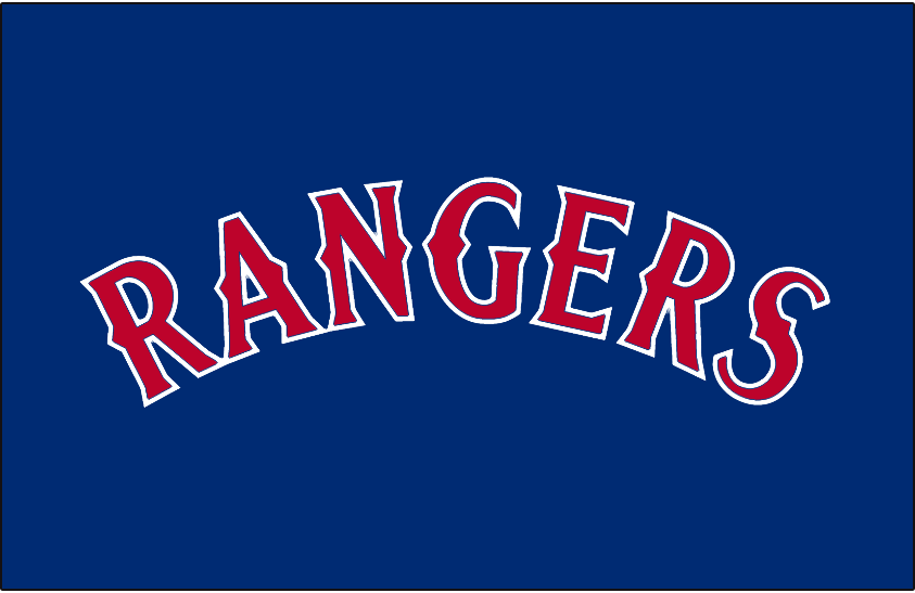 Texas Rangers 1994-2000 Jersey Logo t shirts iron on transfers v2